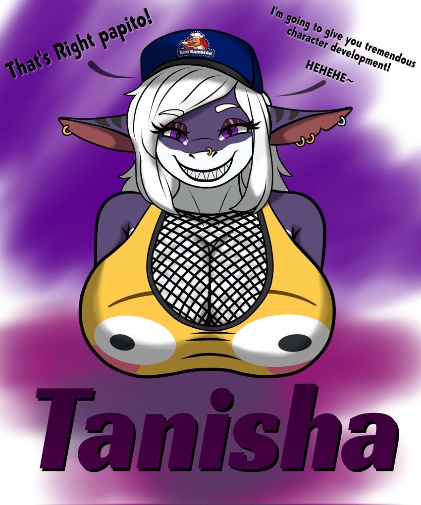 tanisha (bulging smiley shirt meme and etc) created by dizzy weas
