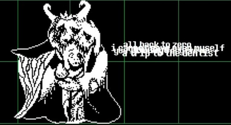 anthro clothed clothing depressing female fur goo-connected_lips horn looking_at_viewer male melting merging nightmare_fuel open_mouth sad simple_background sprite style_emulation text what_has_magic_done what_has_science_done white_body white_fur unknown_artist undertale undertale_(series) asgore_dreemurr asriel_dreemurr toriel amalgamate boss_monster_(undertale) bovid caprine goat goo_creature mammal 2016 digital_media_(artwork) english_text pixel_(artwork)