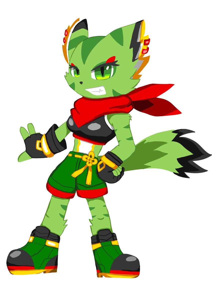 carol tea (freedom planet and etc) created by wacky zebra