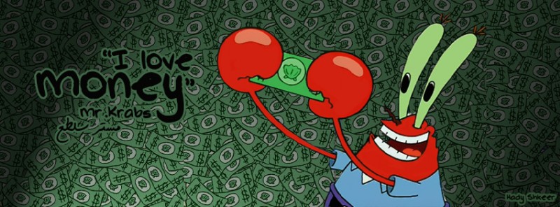 mr. krabs (spongebob squarepants and etc) created by hady-sh