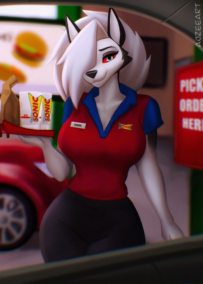 loona (sonic drive-in and etc) created by aozee