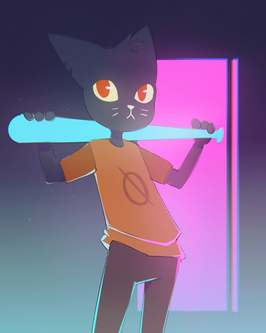 mae borowski (night in the woods) created by notglacier