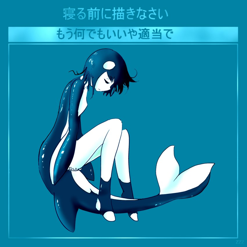 blue_background blue_clothing blue_hair clean_diaper clothed clothing diaper female hair latex orca_diaper simple_background solo template underwater water wearing_diaper seirei gabby_(mifmaf) cetacean dolphin human mammal marine oceanic_dolphin orca toothed_whale 1:1 2014 hi_res