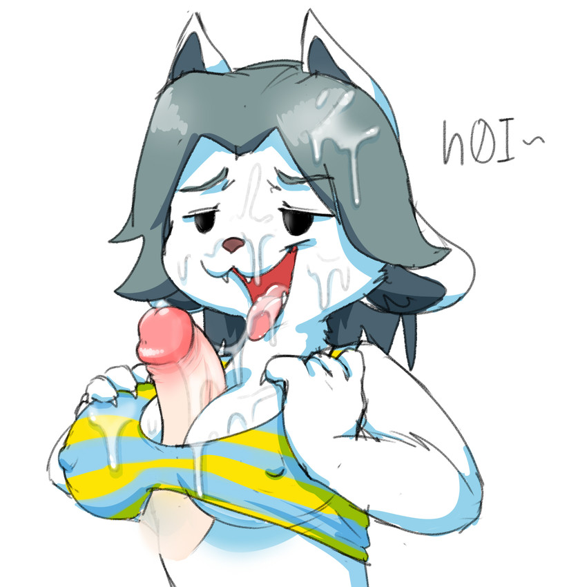temmie (undertale (series) and etc) created by atrolux