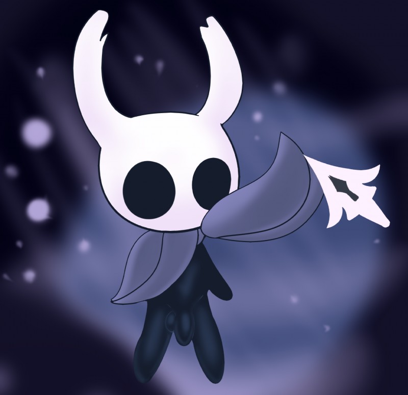 the knight (hollow knight and etc) created by mark m