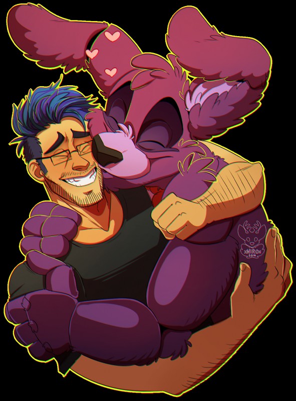 bonnie and markiplier (five nights at freddy's and etc) created by xnirox