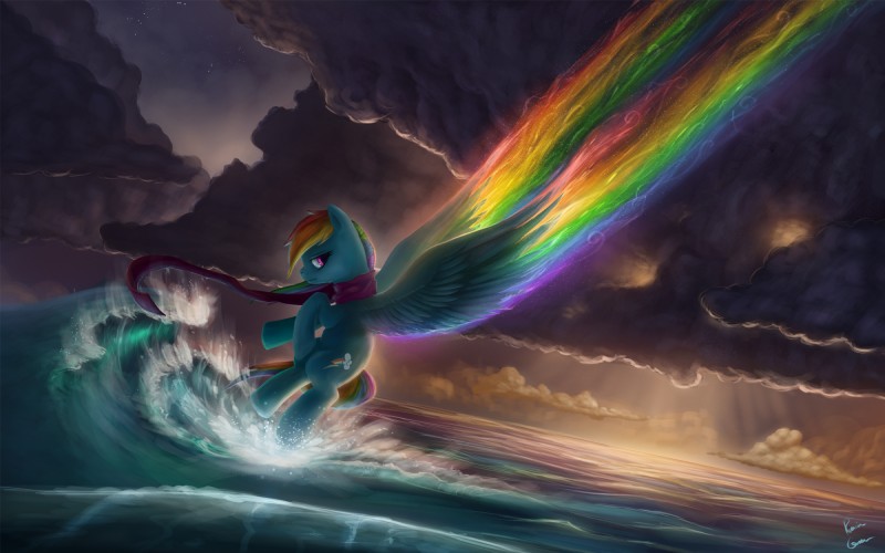 rainbow dash (friendship is magic and etc) created by photonoko