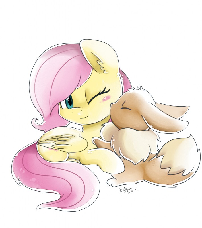 fluttershy (friendship is magic and etc) created by pridark