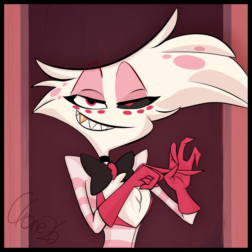 angel dust (hazbin hotel) created by clone26