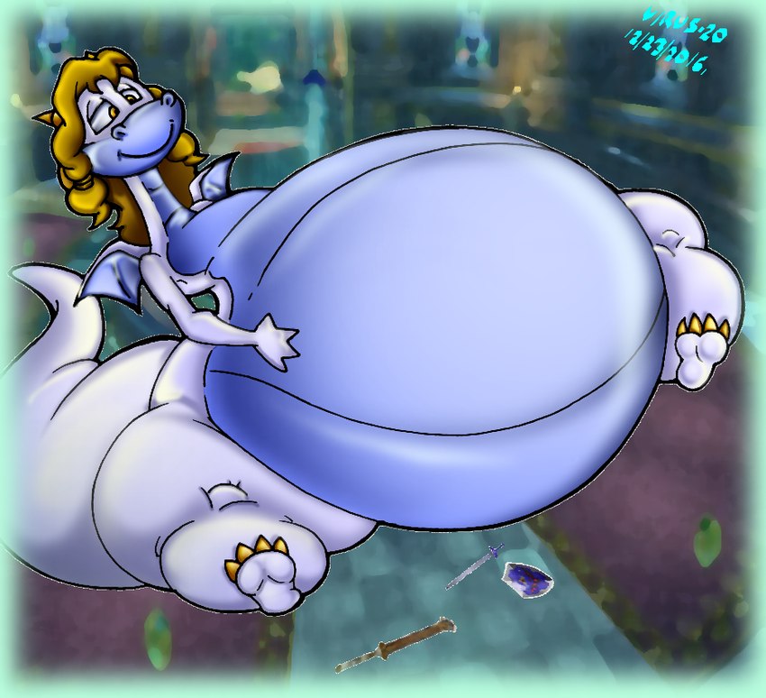 anthro belly big_belly claws female female_pred group hair hand_on_belly horn humanoid_prey hylian_shield large_female larger_pred male male_prey master_sword melee_weapon obese obese_anthro obese_female offscreen_character overweight overweight_anthro overweight_female rupee satisfaction satisfied satisfied_look shield solo sword tail thick_thighs toe_claws trio underbelly unseen_prey unwilling_prey vore weapon wide_hips willing_pred wings virus-20 mythology nintendo the_legend_of_zelda the_legend_of_zelda:_twilight_princess twilight_princess ganondorf link princess_zelda dragon gerudo humanoid hylian mythological_creature mythological_scalie scalie