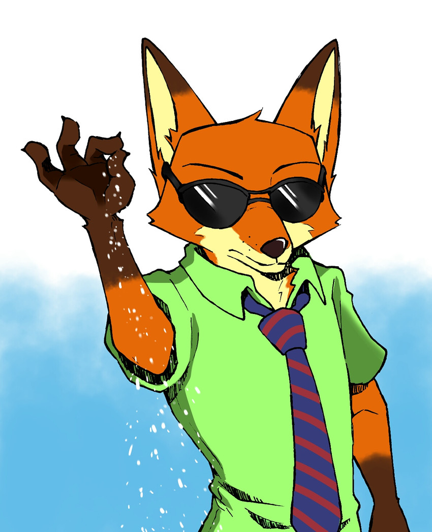 nick wilde (salt bae and etc) created by kanata