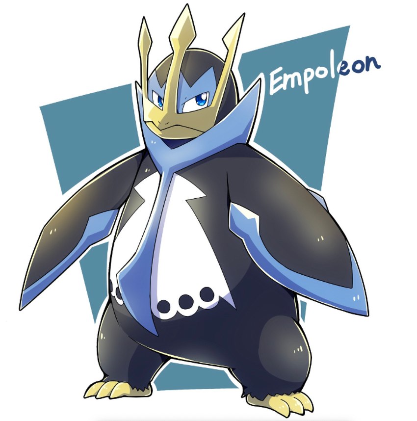 3_toes ambiguous_gender beak blue_eyes feet solo text toes tatu_wani_(artist) nintendo pokemon empoleon generation_4_pokemon pokemon_(species) 2019 english_text hi_res