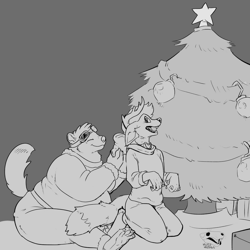 thatssofetchx (christmas) created by wicked whiskers and zgf art