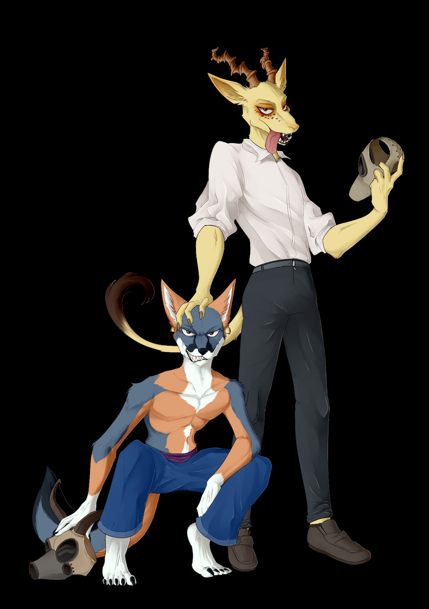 fan character and melon (beastars) created by zoecinno