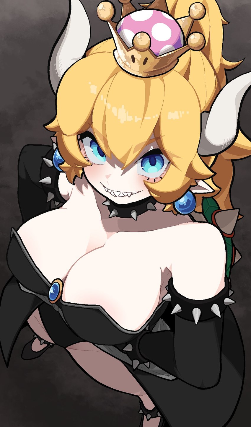 bowser (bowsette meme and etc) created by min lona