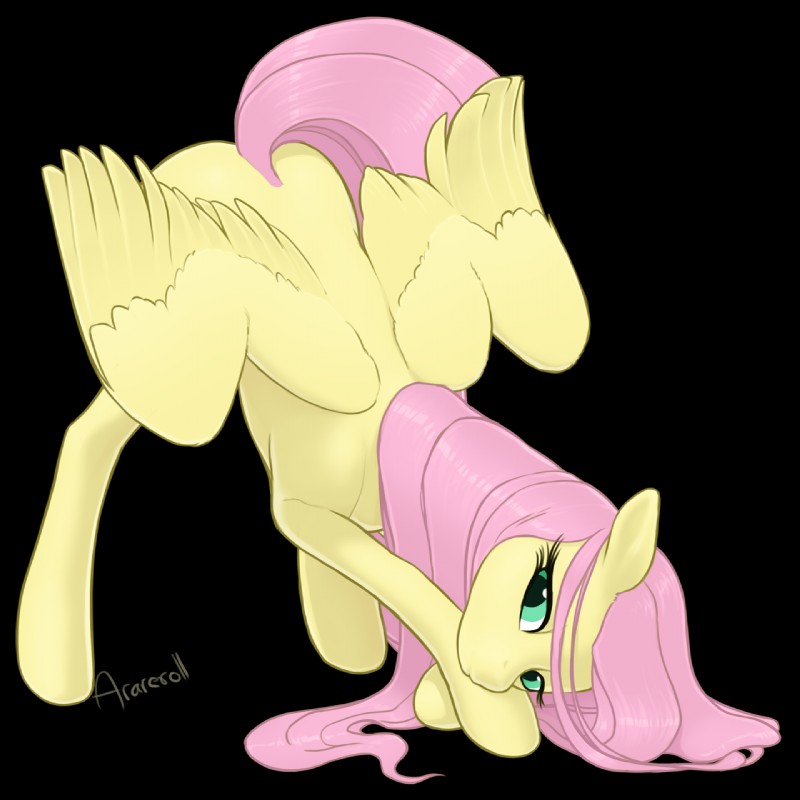 fluttershy (friendship is magic and etc) created by arareroll