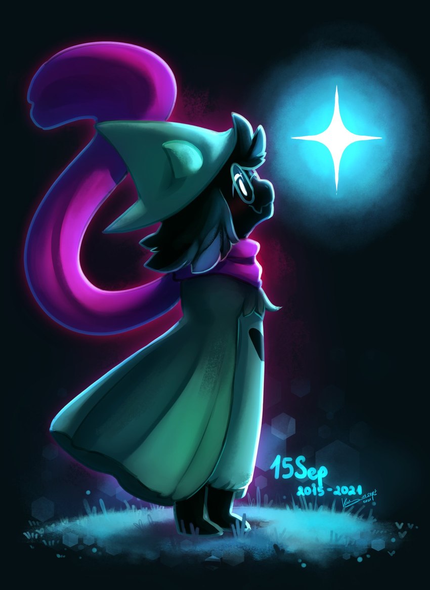 ralsei (undertale (series) and etc) created by rikosakari