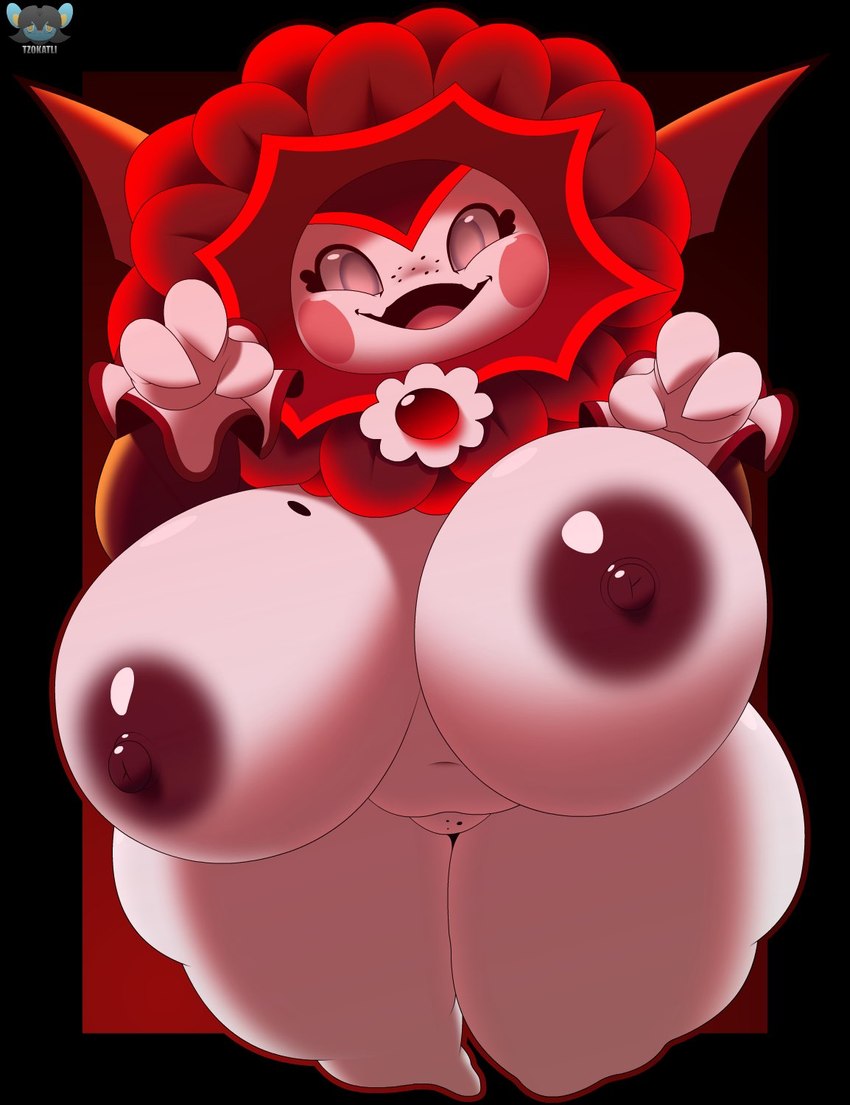 areola big_breasts black_areola black_nipples blush blush_stickers breasts featureless_crotch female flower grey_eyes huge_breasts huge_hips huge_thighs looking_at_viewer nipples not_furry nude open_mouth plant solo thick_thighs white_body wide_hips tzokatli electronic_arts garden_warfare plants_vs._zombies popcap_games vampire_sunflower elemental_creature elemental_humanoid flora_fauna flower_creature flower_humanoid humanoid plant_humanoid vampire 2022 colored digital_media_(artwork) hi_res shaded unavailable_at_source