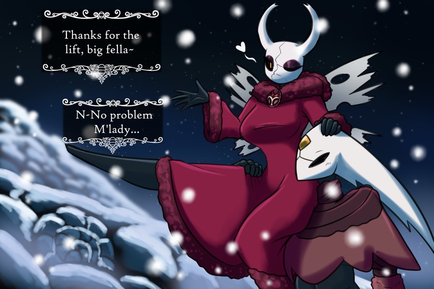 harrold and scarlet lady (hollow knight and etc) created by latiar