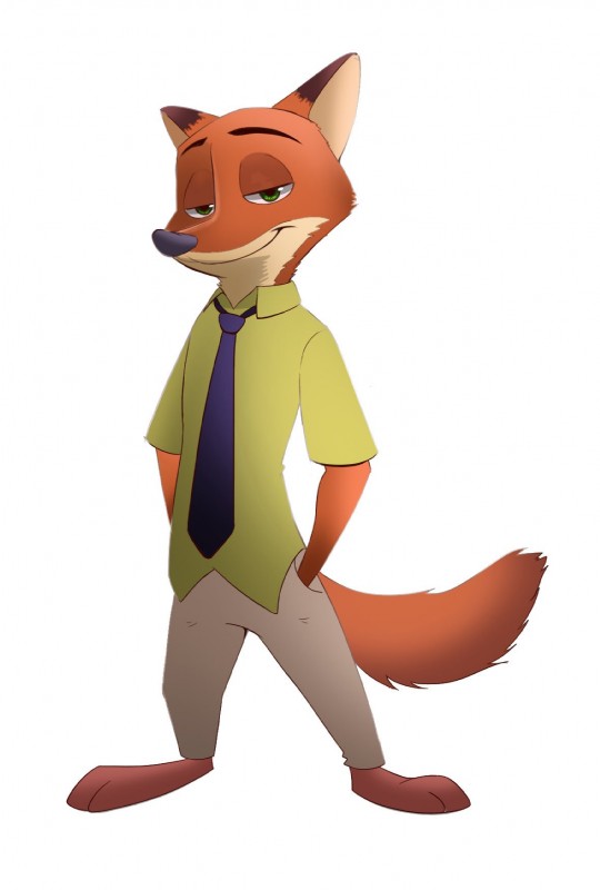 nick wilde (zootopia and etc) created by takatmadisney