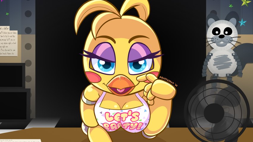 toy chica (five nights at freddy's 2 and etc) created by squirrelman