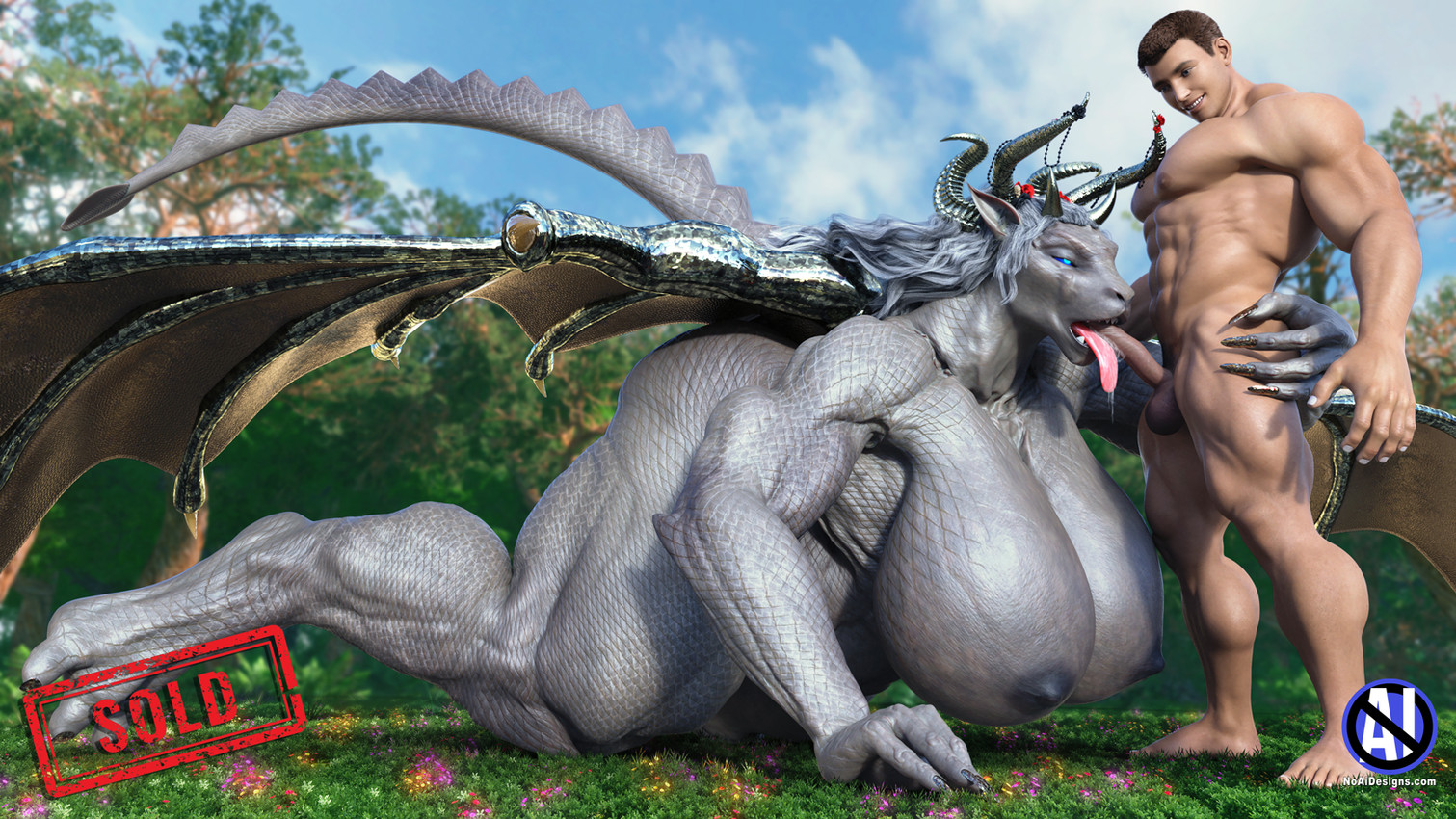 anthro big_breasts breasts duo female macro male male/female muscular nude on_bottom on_top sex size_difference tail text thick_thighs noaidesigns mythology dragon human humanoid mammal mythological_creature mythological_scalie scalie 16:9 3d_(artwork) digital_media_(artwork) hi_res widescreen