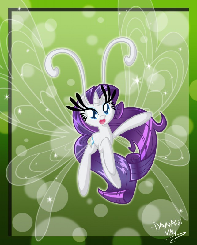 blue_eyes blue_eyeshadow cutie_mark eyeshadow female feral flying hair horn insect_wings looking_at_viewer makeup purple_hair solo sparkles wings danmakuman friendship_is_magic hasbro my_little_pony mythology rarity_(mlp) arthropod breezie_(mlp) equid equine fairy insect mammal mythological_creature mythological_equine unicorn 2014 hi_res