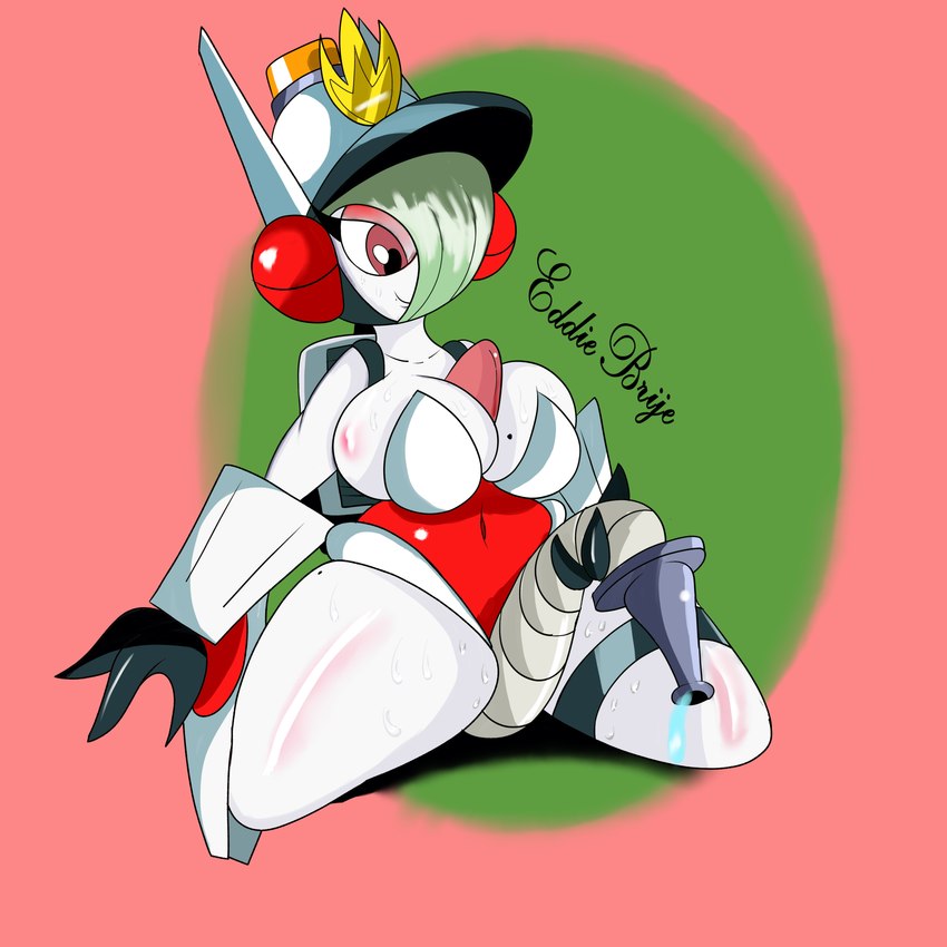 armor backpack big_breasts breasts cleavage clothed clothing cosplay curvy_figure female firefighter firefighter_helmet green_hair hair hair_over_eye hat headgear headwear helmet holding_hose hose legband leotard markings mole_(marking) mole_on_breast mole_on_thigh moles navel_outline side_boob simple_background sitting smile solo strapless_clothing strapless_leotard thick_thighs thighband three-quarter_view wariza water water_hose wet wet_body white_body white_skin eddiebrije mighty_switch_force! mighty_switch_force!_2 nintendo pokemon wayforward patricia_wagon gardevoir generation_3_pokemon humanoid pokemon_(species) 1:1 2024 absurd_res digital_drawing_(artwork) digital_media_(artwork) full-length_portrait hi_res portrait signature smaller_version_at_source