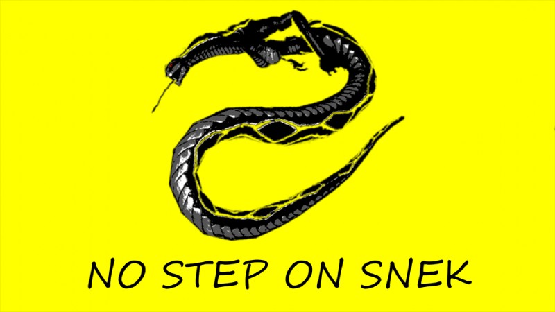 don't tread on me and etc created by jawsfm