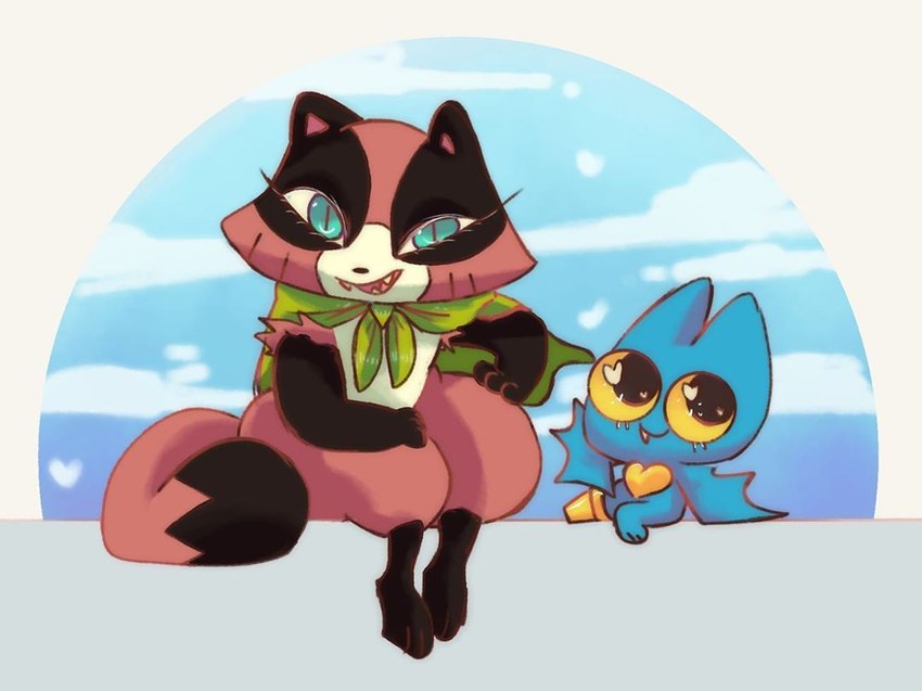 adorabat and tanya keys (mao mao: heroes of pure heart and etc) created by unknown artist