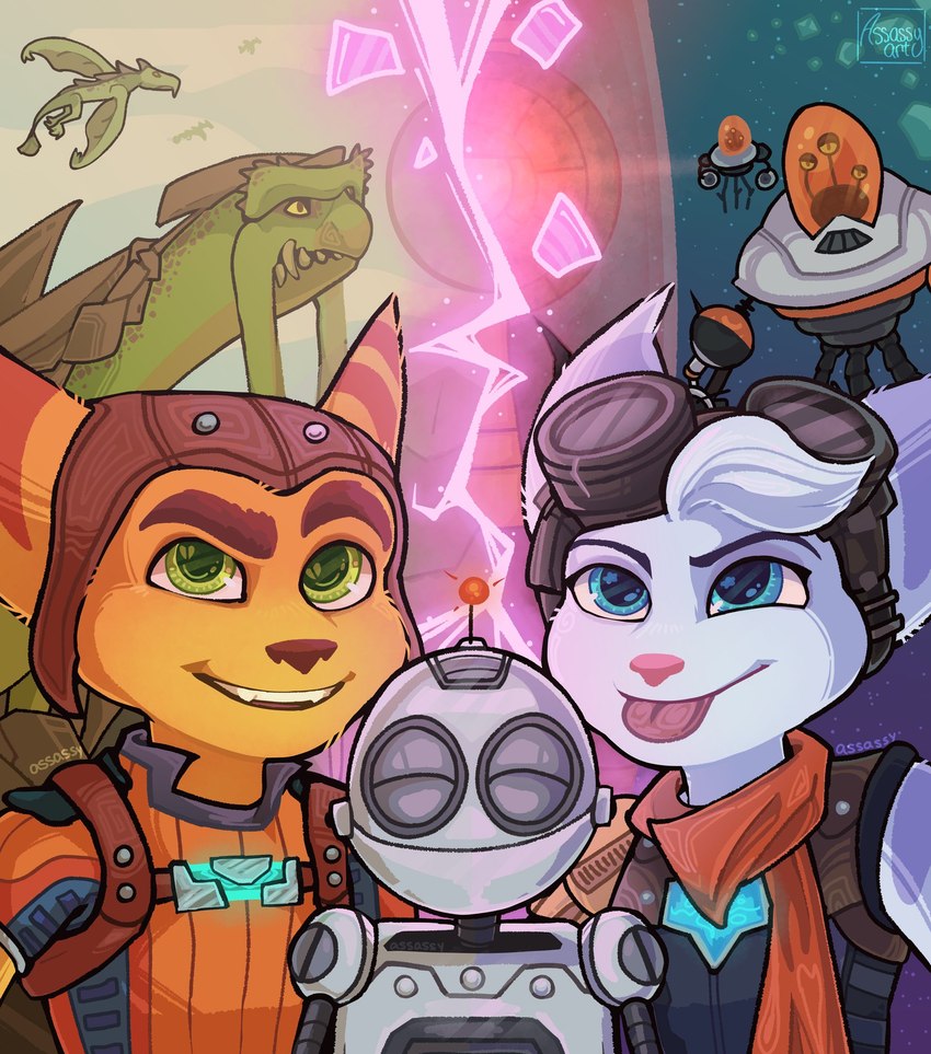 ratchet and clank rivet kiss