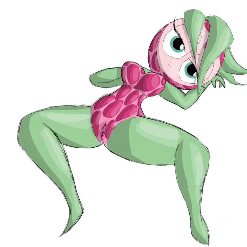 anthro blue_eyes female food fruit genitals green_body green_eyes green_hair hair narrowed_eyes not_furry pink_body plant pussy raspberry smile smiling_at_viewer solo spread_legs spreading thick_thighs rjazhanka malinka_(rjazhanka) elemental_creature elemental_humanoid flora_fauna food_creature humanoid plant_humanoid 1:1 hi_res