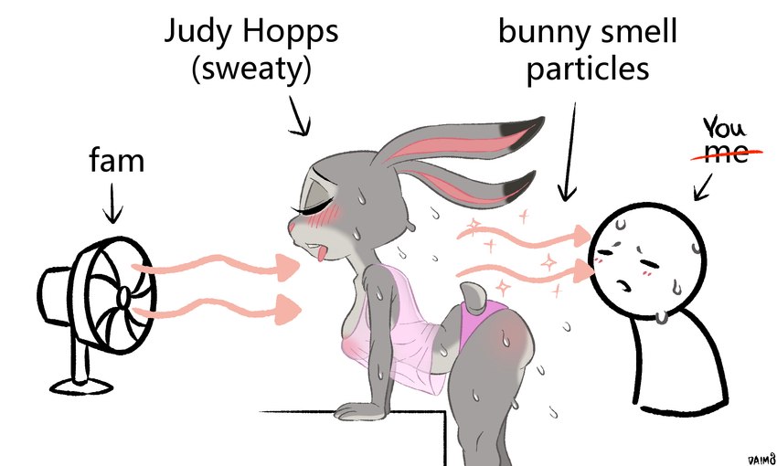 judy hopps (girlsmell particles and etc) created by daimo