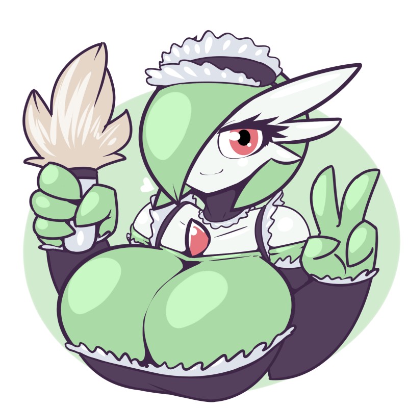 fan character and gentle gardevoir (nintendo and etc) created by limebreaker