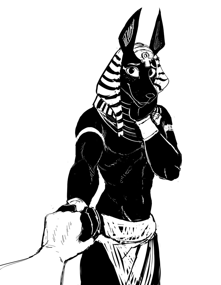 anubis (middle eastern mythology and etc) created by hladilnik