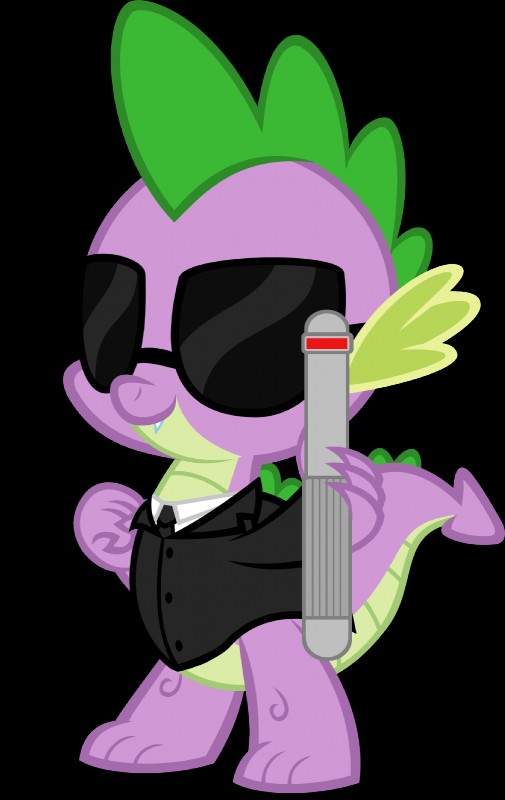 spike (friendship is magic and etc) created by zacatron94