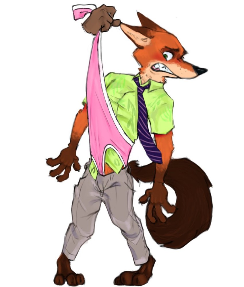 nick wilde (zootopia and etc) created by harryharold