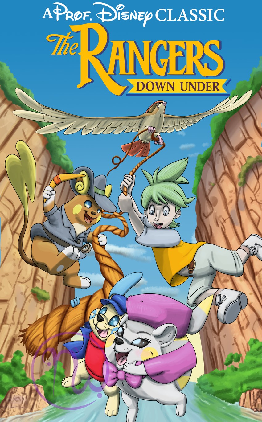miss bianca, marahute, bernard, cody, jake, and etc (the rescuers down under and etc) created by skywater