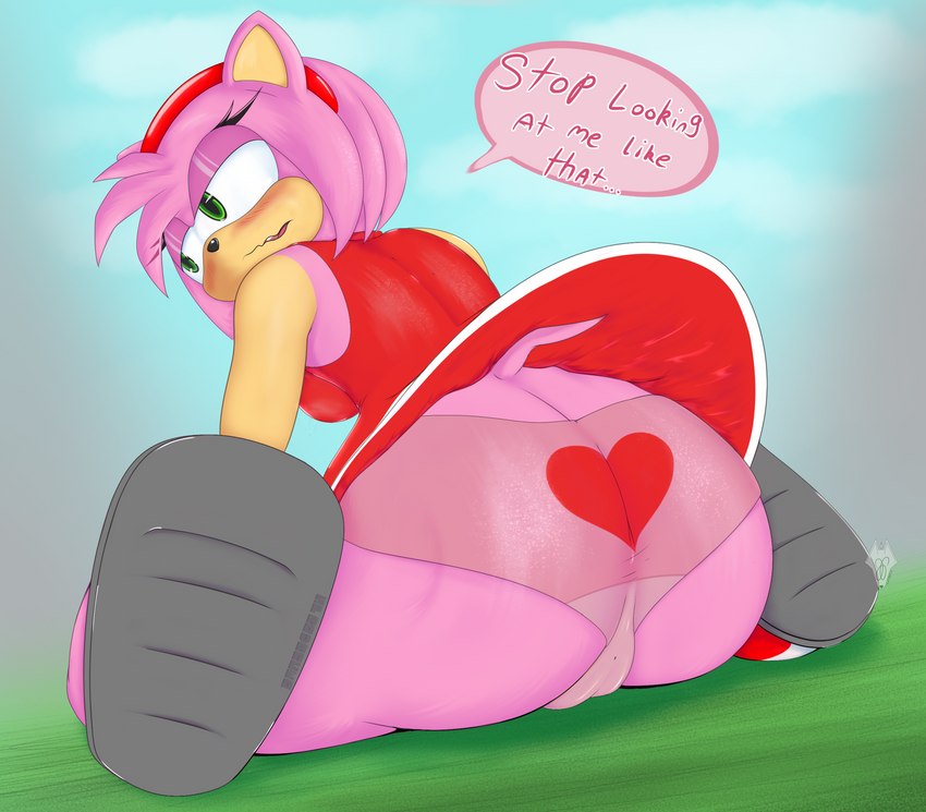 amy rose (sonic the hedgehog (series) and etc) created by sp advanced