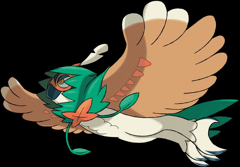 3_fingers 3_toes ambiguous_gender anthro arm_markings barefoot beak biped brown_body brown_feathers claws countershade_torso countershading feathered_wings feathers feet fingers green_tail leaf markings multicolored_body multicolored_feathers nude orange_body orange_feathers orange_markings plant pseudo_clothing semi-anthro side_view simple_background solo spots spotted_body spotted_feathers tail talons toe_claws toes transparent_background vines white_body white_claws white_countershading white_feathers white_spots winged_arms wings alexalan nintendo pokemon avian bird decidueye elemental_creature flora_fauna generation_7_pokemon pokemon_(species) alpha_channel digital_media_(artwork) shaded soft_shading