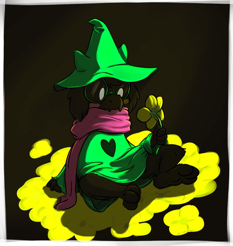 ralsei (undertale (series) and etc) created by slowderpyguy
