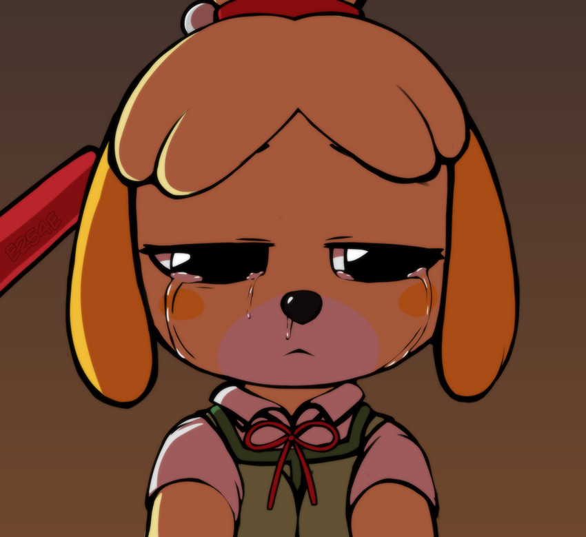 isabelle (animal crossing and etc) created by e254e