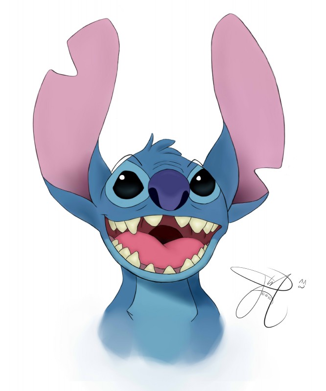 stitch (lilo and stitch and etc) created by frootloops2