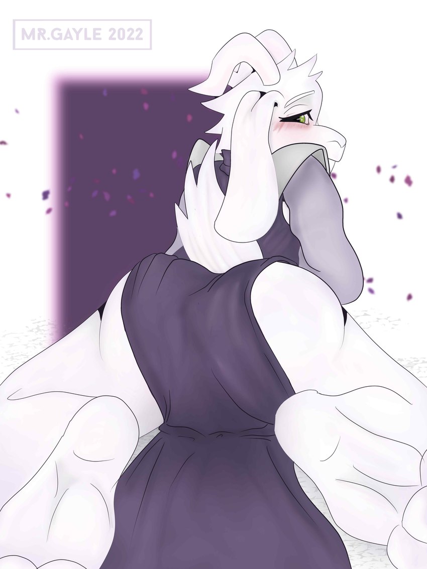 asriel dreemurr (undertale (series) and etc) created by mr.gayle