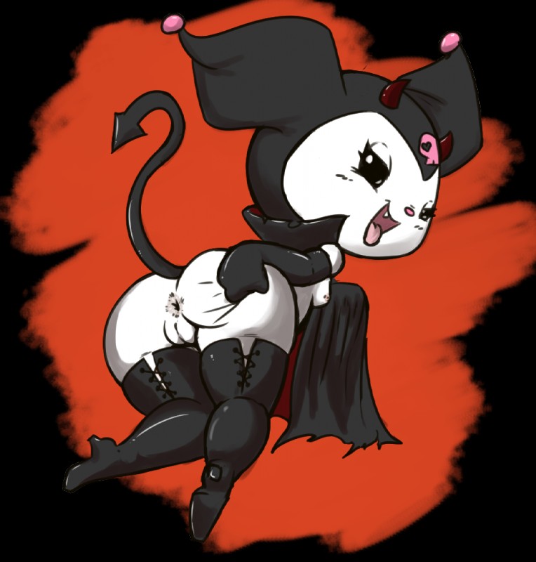 kuromi (onegai my melody and etc) created by vono