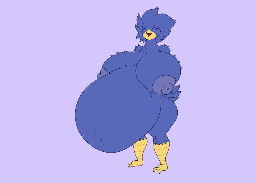 ambiguous_gender ambiguous_prey anthro anthro_pred arm_tuft avian_feet avian_pred beak belly belly_tuft big_belly big_breasts breast_tuft breasts chest_tuft criminal death digestion erect_nipples fatal fatal_vore feather_tuft feathers female female_pred hair head_tuft hero huge_breasts hyper hyper_breasts navel navel_outline navel_tuft nipples obese obese_anthro obese_female overweight overweight_anthro overweight_female presenting presenting_belly presenting_breasts satisfaction satisfied satisfied_look shoulder_tuft solo superhero tail tail_feathers tuft unseen_prey vore mandro22 busty_bird avian bird corvid corvus_(genus) crow oscine passerine absurd_res hi_res story story_in_description