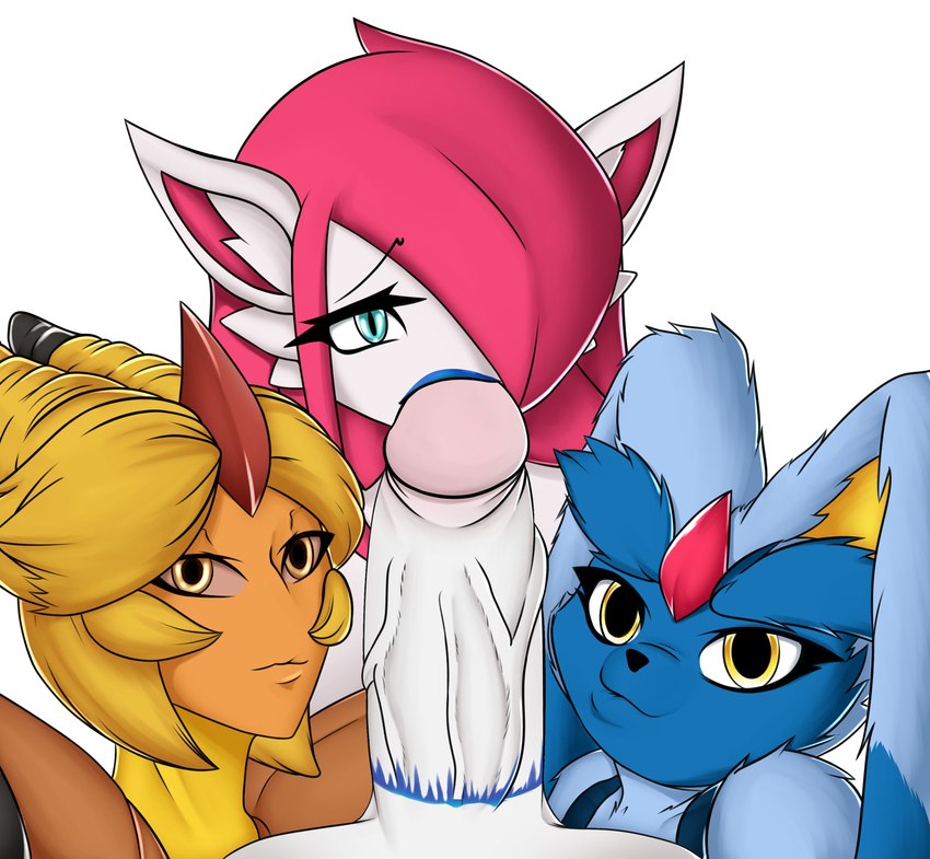 azure, dusk, and victoria (nintendo and etc) created by kosaa4