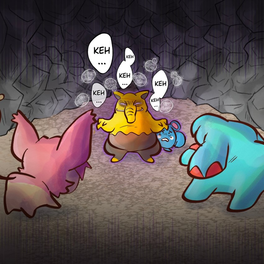 ambiguous_gender aura blue_body blue_fur brown_body brown_fur cave female feral fur group inside kidnapping male pink_body pink_fur proboscis_(anatomy) psychic quadruped scared size_difference speech_bubble tan_body tan_fur text trunk_(anatomy) white_cheeks yellow_body yellow_fur chubledoodles nintendo pokemon pokemon_mystery_dungeon spike_chunsoft azurill drowzee felid feline generation_1_pokemon generation_2_pokemon generation_3_pokemon mammal phanpy pokemon_(species) proboscidean skitty 1:1 english_text