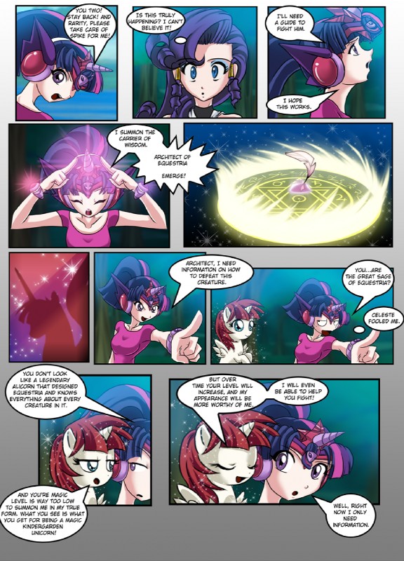lauren faust and twilight sparkle (friendship is magic and etc) created by mauroz