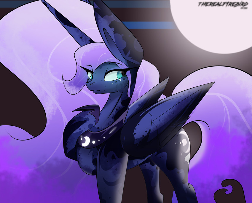 princess luna (friendship is magic and etc) created by therealf1rebird